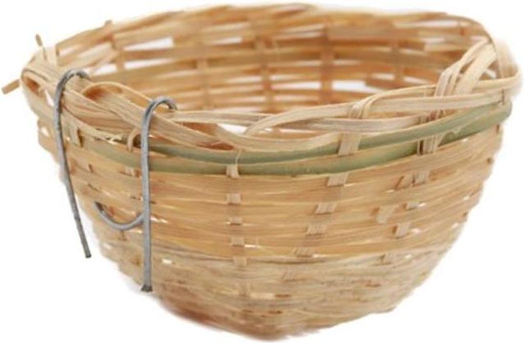 10er-Pack Kanarienvogel-Nistkäfige mit Aufhängehaken, handgefertigte Vogelhöhlen, Ruhehöhlen für Haustiere