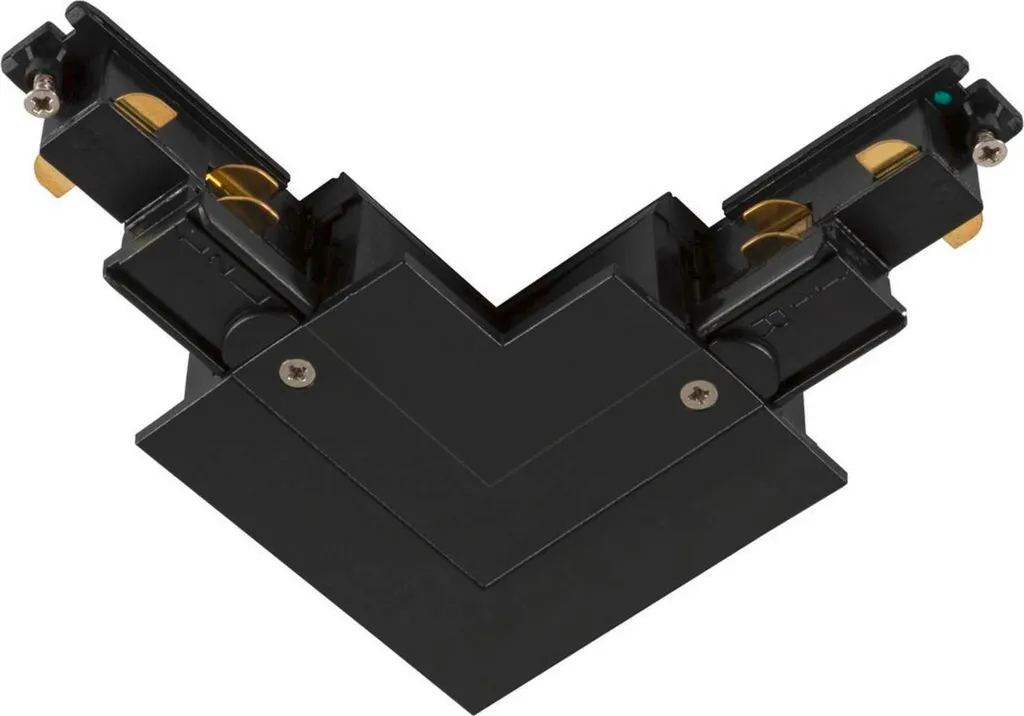 Connecteur S-TRACK 1006525 Terre extérieur pour rail encastré noir 3P