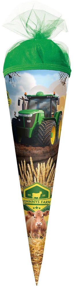 Roth Schultüte 35cm rund Traktor Power Produktbild 