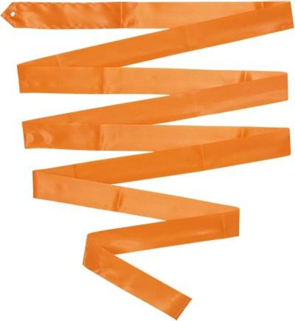 Rhythmische Gymnastikband ohne Stab Orange