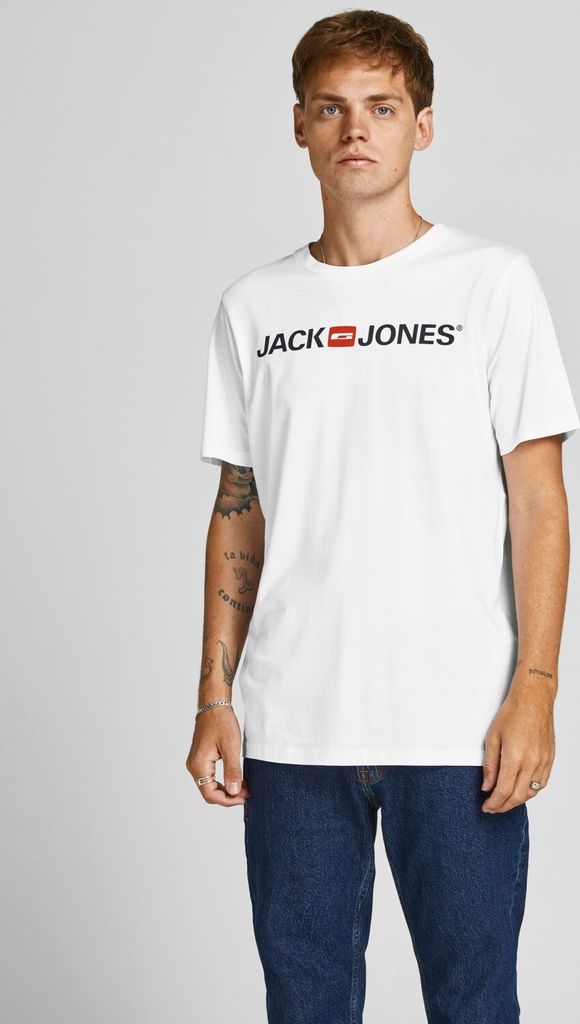 JACK & JONES Plus Jjekorp Logo Tee SS O-Neck Noos PS