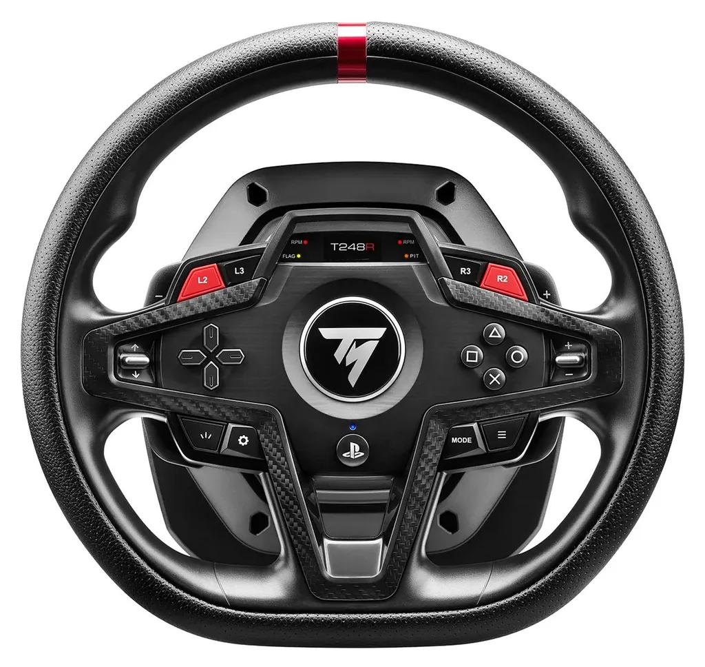 Volant Thrustmaster T248R Noir : Ne ratez plus vos virages sur PS5 et PC