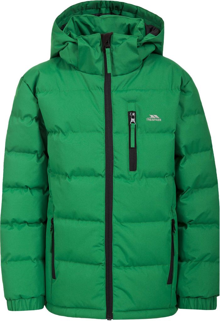 Trespass Jungen Tuff Winterjacke / Steppjacke TP906 (140 (9-10 Jahre)) (Klee)