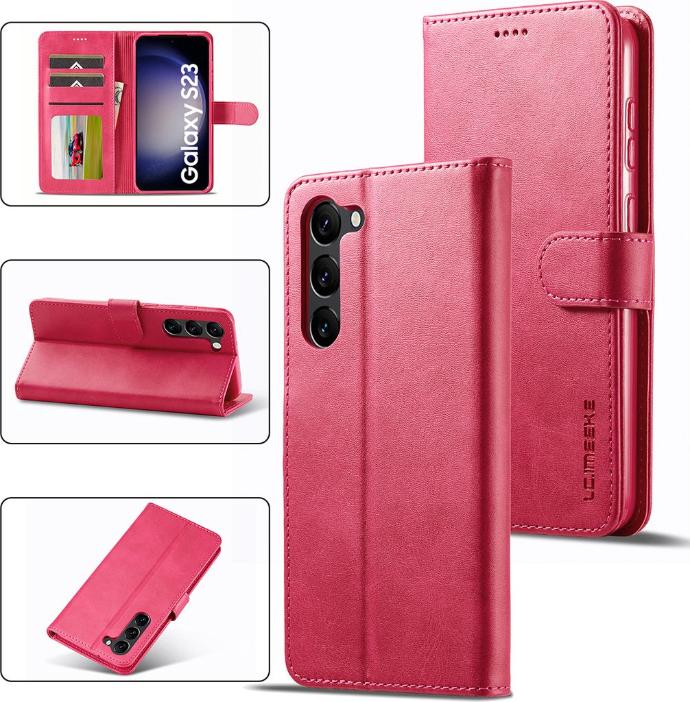 Samsung Galaxy S23 Hülle, Klapphüllen Brieftasche Leder Produktbild 