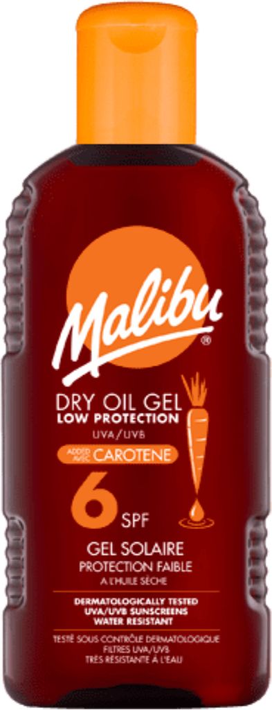 Malibu Dry Oil SPF6 Trockenöl mit Carotin 200ml