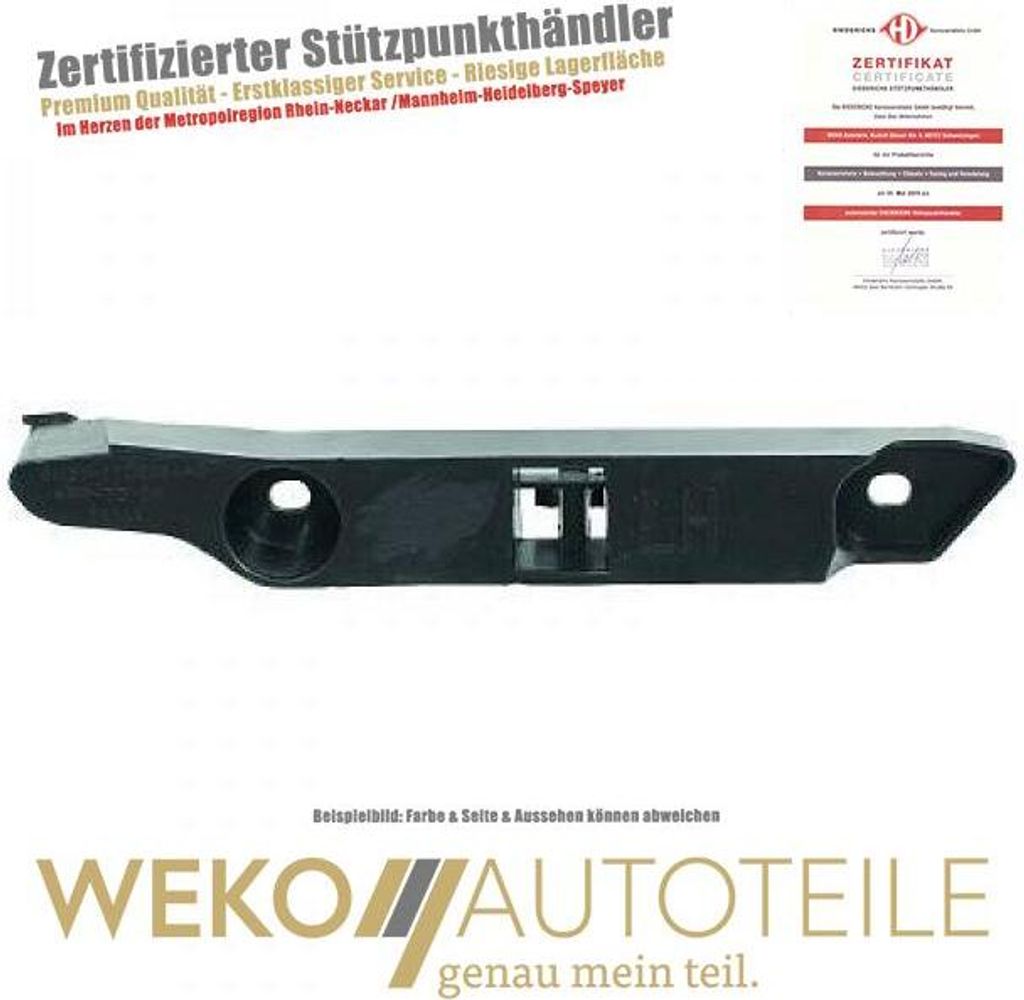 Halter Stoßstange vorne links DIEDERICHS 1417063 für FORD