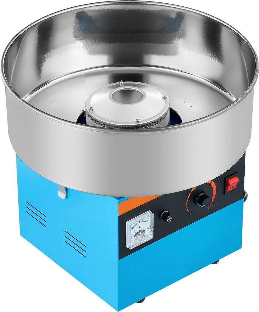 Commercial Baumwolle Candy Machine Electric Sugar Floss Maker 1000W Blue