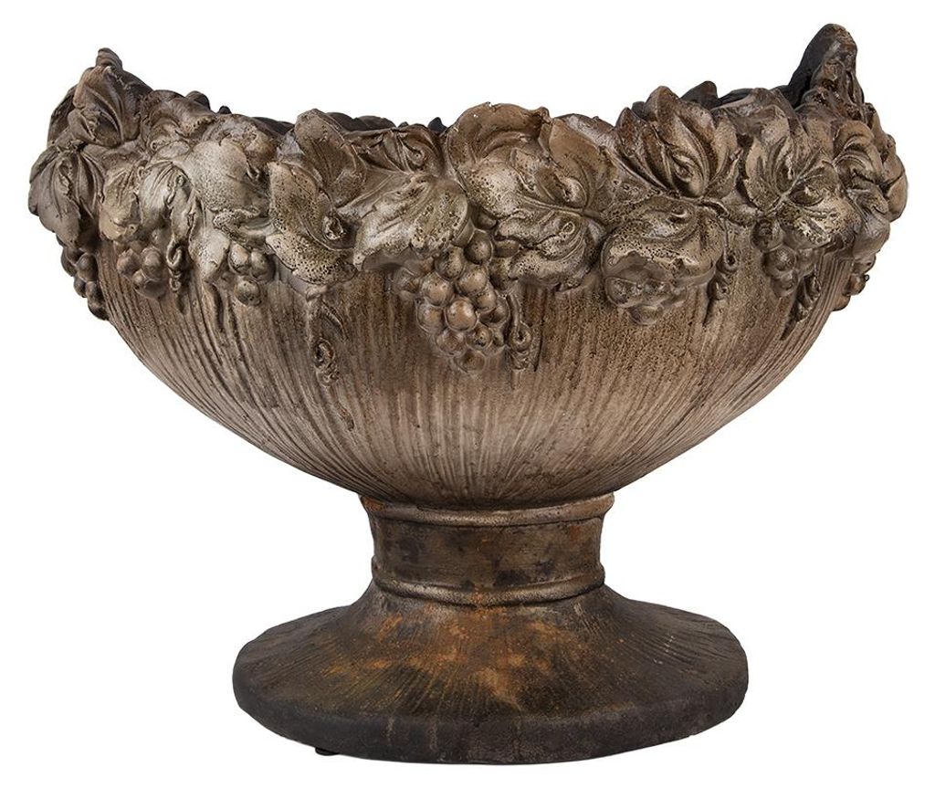 Vaso da fiori Clayre & Eef 54x34x43 cm in Vetroceramica Immagine del prodotto 