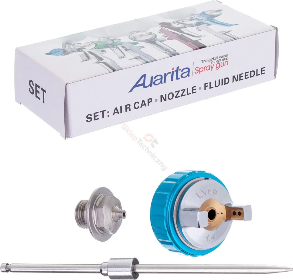 Réparer Jet de Peinture irrégulier : Kit Buse 1.4mm Auarita L-898 LVMP