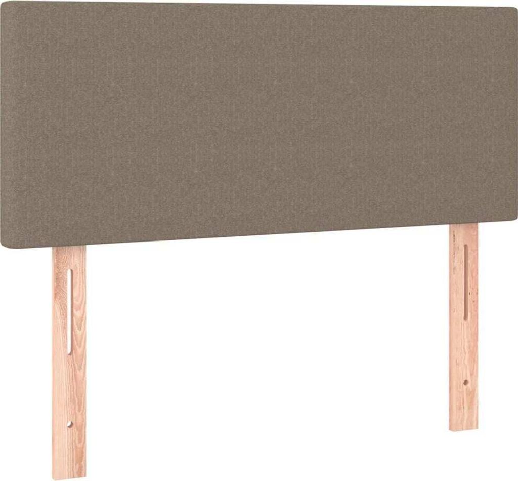 "WINTER SALE" Kopfteil Taupe 80x5x78/88 cm Stoff - Kopfteile NEU2020565