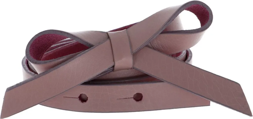 Vanzetti Cintura Donna 1.5cm Pelle W65 Rosa - Qualità Tedesca Garantita