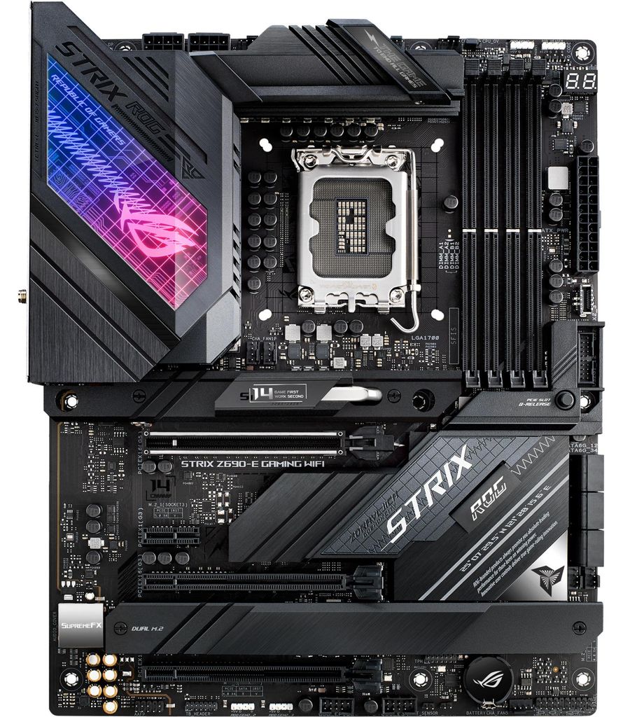 ASUS ROG STRIX Z690-E GAMING WIFI, Mainboard Produktbild 