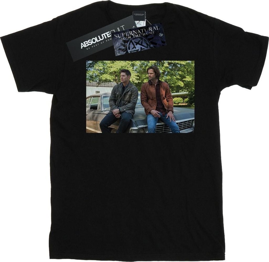 Supernatural - "Impala Brothers" T-Shirt für Damen BI44415 (XXL) (Schwarz)