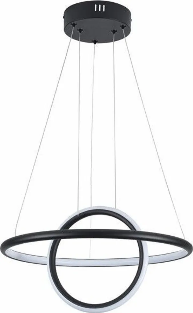 Luminaire de plafond LED moderne noir en métal Reality Gravity 36W 120cm