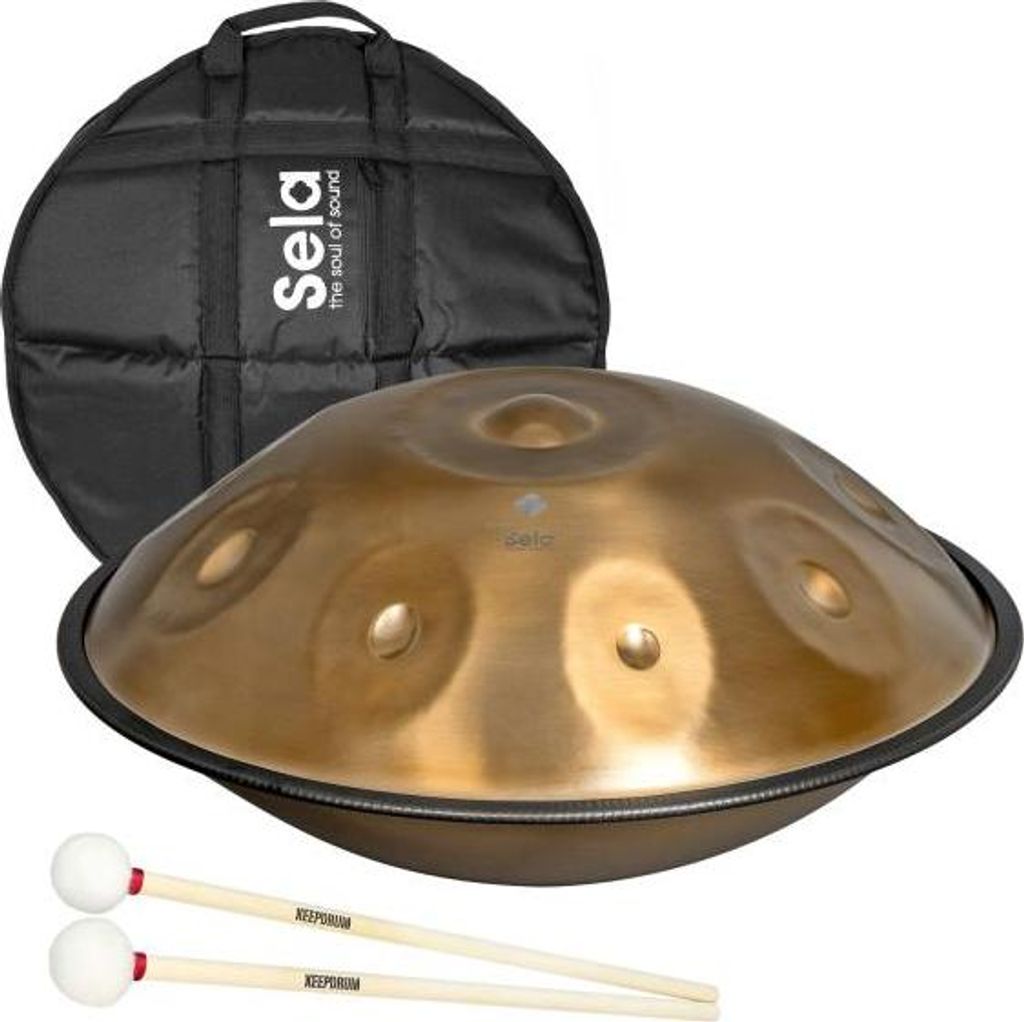 Sela SE300 Harmony Handpan Bb2 Amara mit Schlägel
