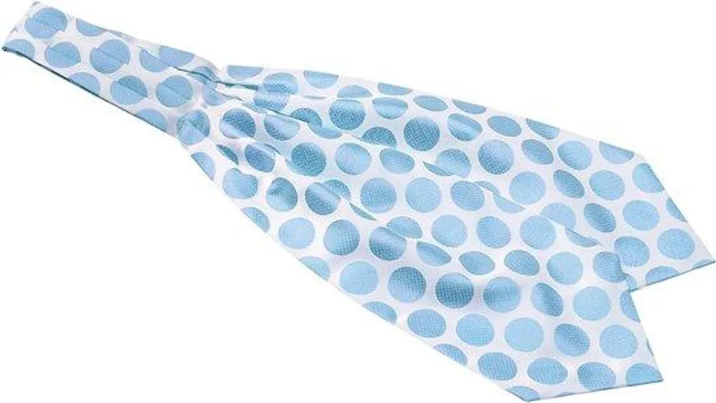 Chaussettes de mariage bleu ciel à pois pour homme - Fêtes et soirées