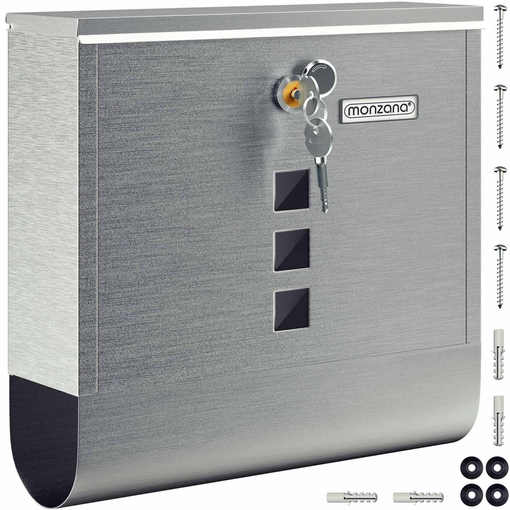 MONZANA® Poštová schránka krížový zámok s medenou Obrázok produktu 