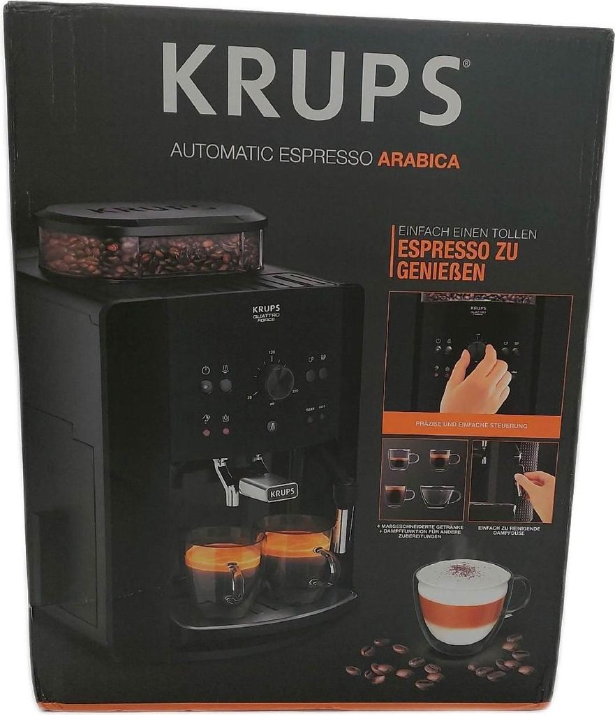 Espressor Automat Krups Arabica Ea811010 Krups Espresso Cappuccino