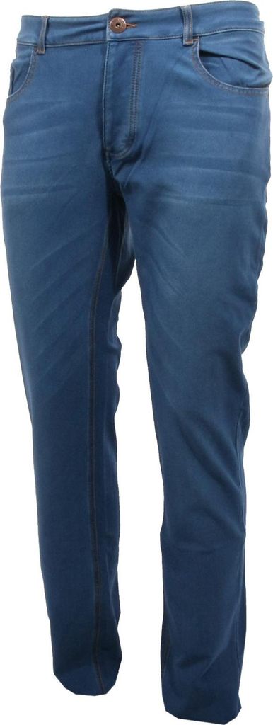 B0921 pantaloni uomo PRAIO JOSEPH MAN'S 5 POCKET jeans pant blu trousers men