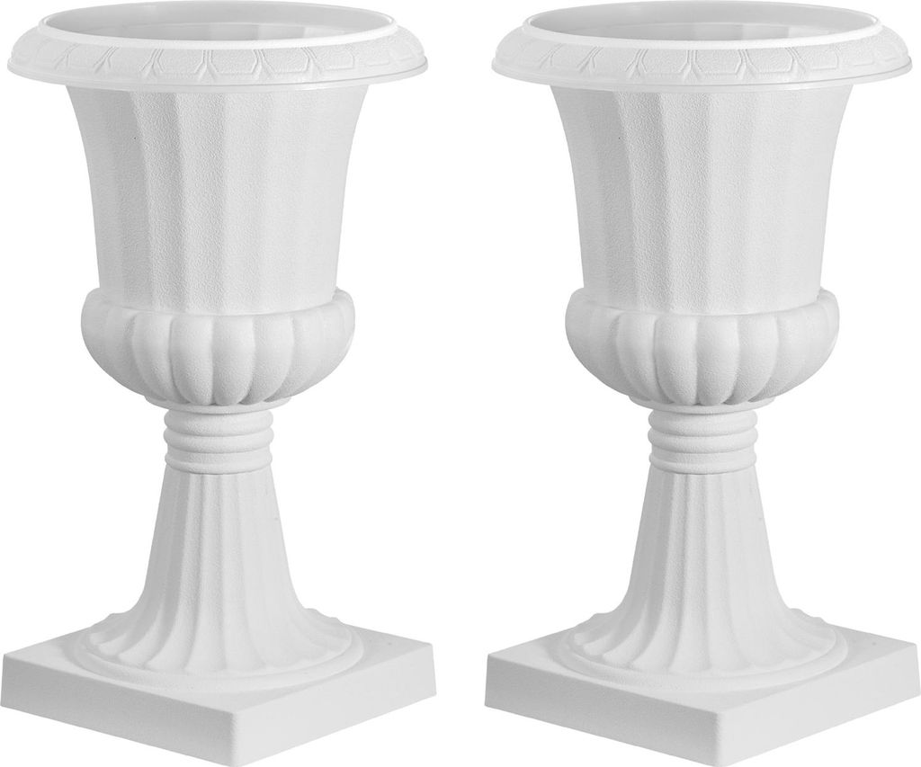 SucceBuy Blumenspindel aus Kunststoff, 25x42 cm, 2er-Set, Produktbild 