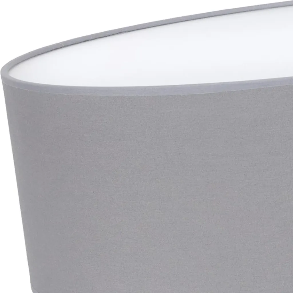 Lampada da soffitto Gaja Plexi grigio 50cm E27 - 2