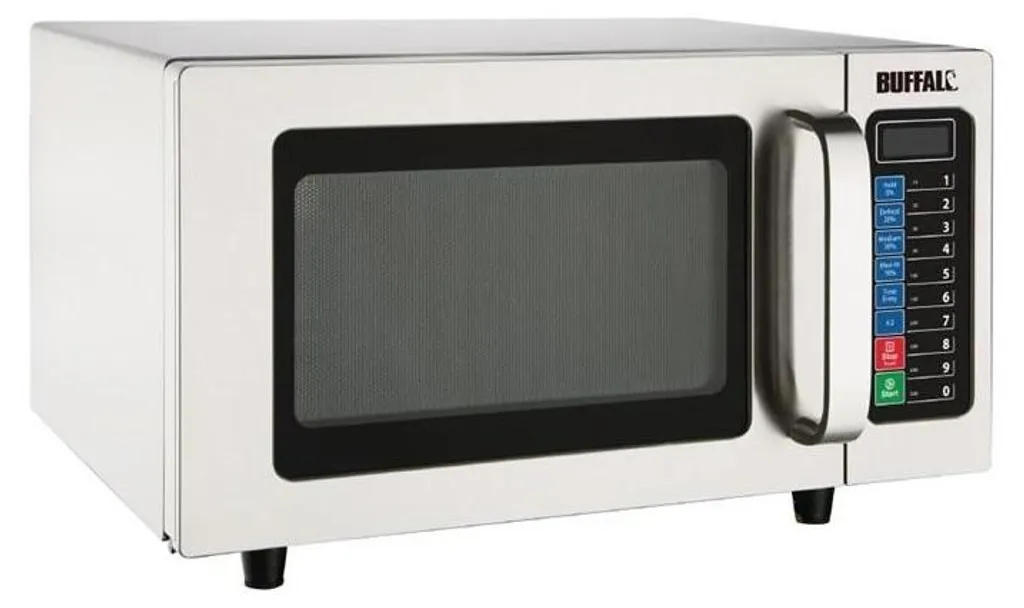 Micro-ondes professionnel Buffalo 25L 1000W programmable haute performance