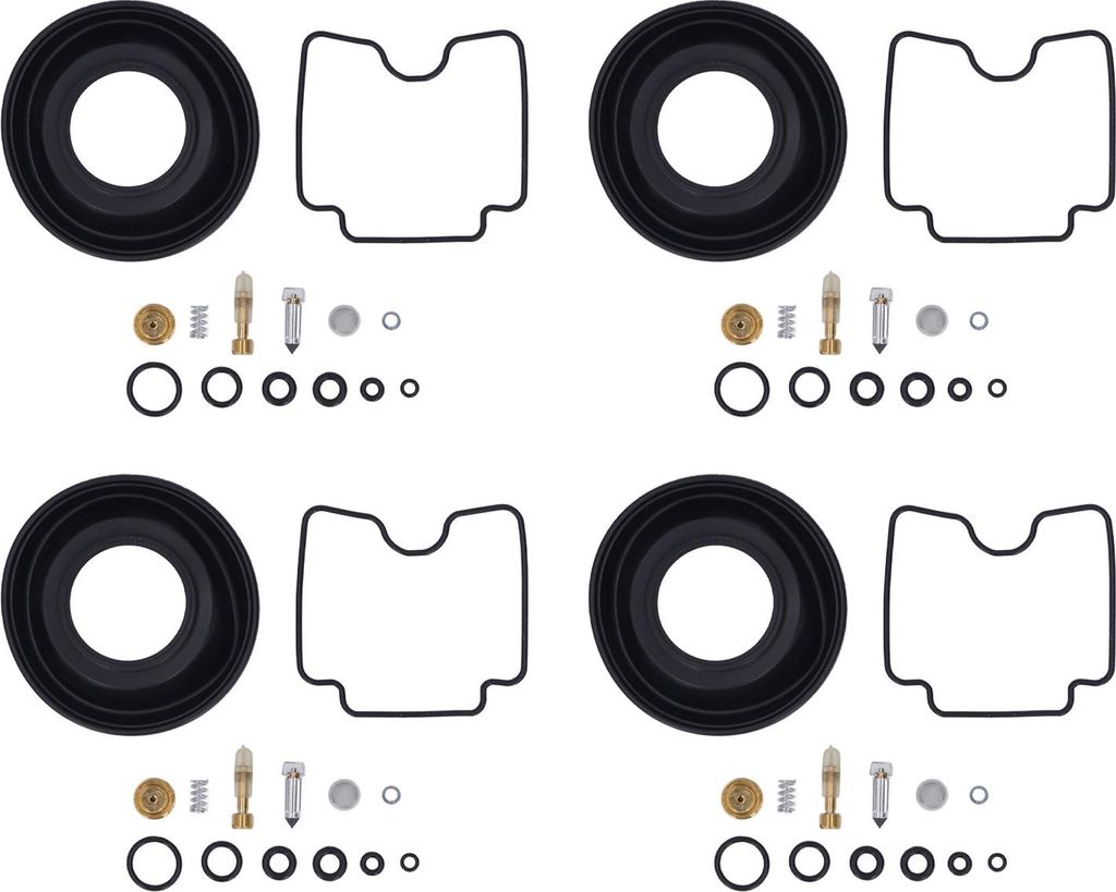 56 Teile Motorrad -Vergaser -Reparatur -Kit mit Membrandichtung O Ringersatz für Suzuki GSF1200 Bandit 2001-2006