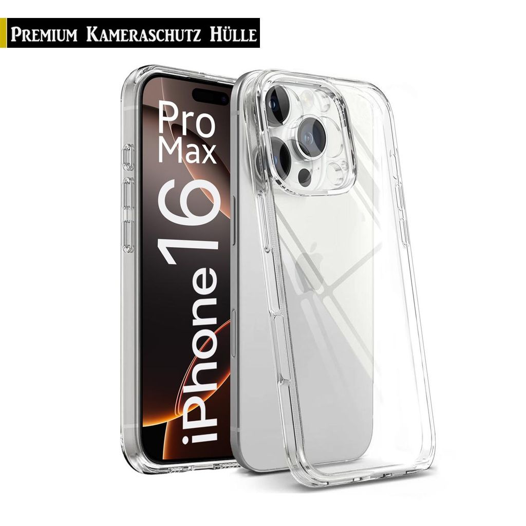 Für iPhone 16 Pro Max (6.9") - Transparent Schutzhülle Produktbild 