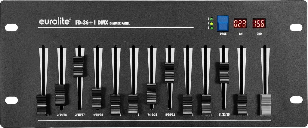 Pupitre de commande d'éclairage DMX 36 canaux Eurolite pour spectacles - 4