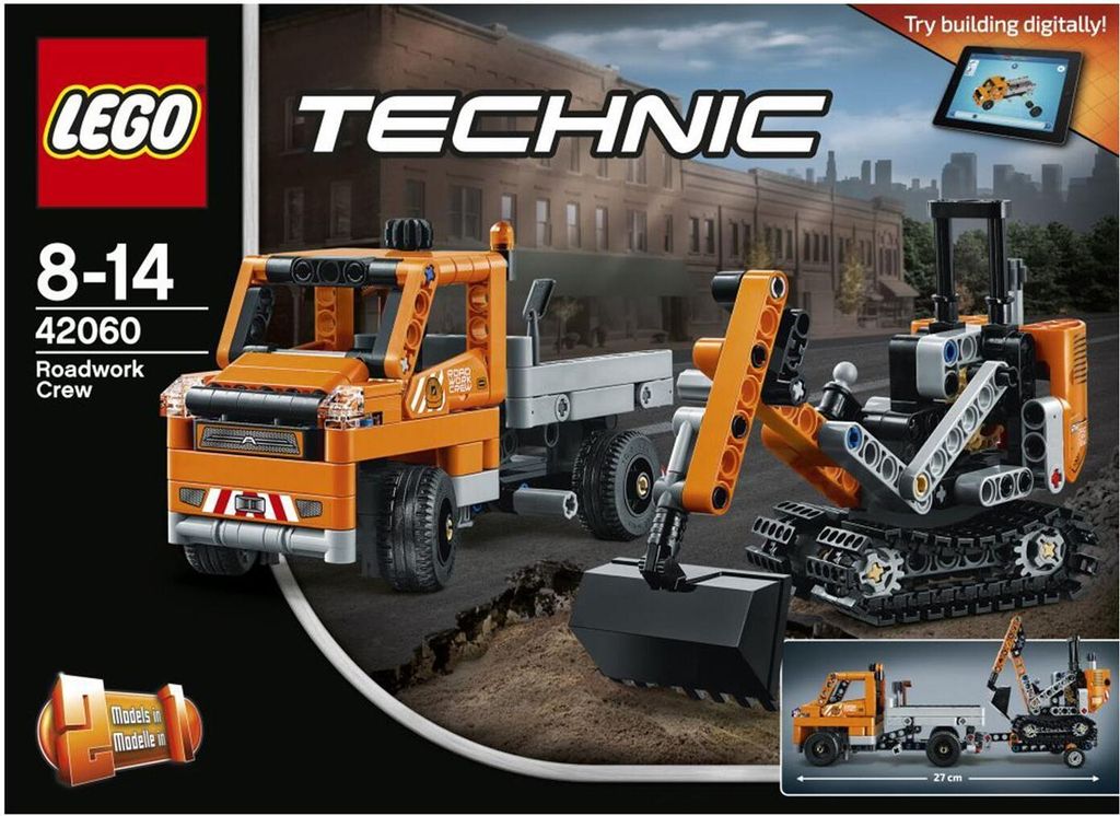 LEGO Technic Roadwork Crew, Zestaw do budowania, 8 lat(a), Zdjęcie produktu 