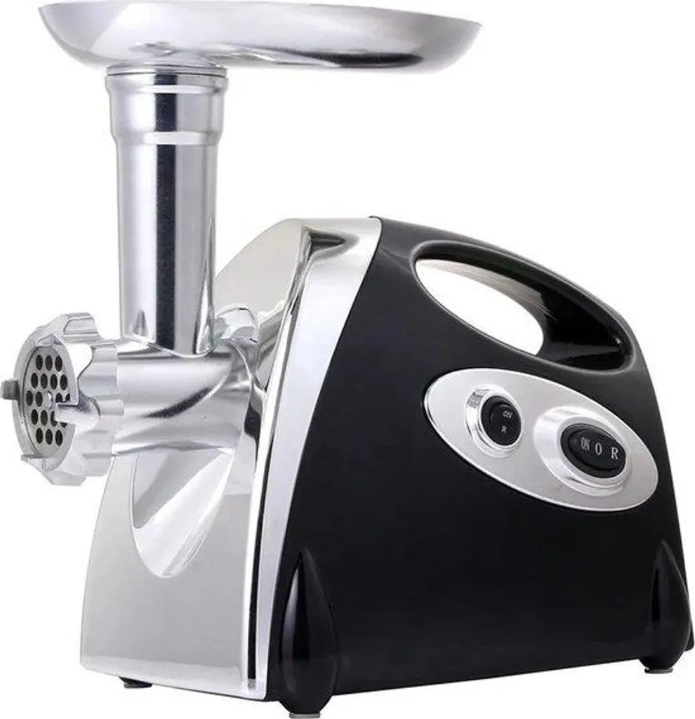 Hachoir à Viande 2800W Inox et Noir - Capacité 3,5 kg par Minute
