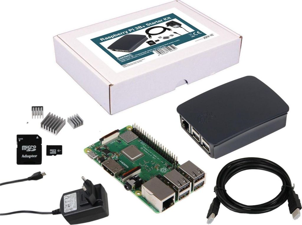 Siwa Raspberry Pi3B+ Starter Kit With Case (Si-Rpi3B+-Starter)