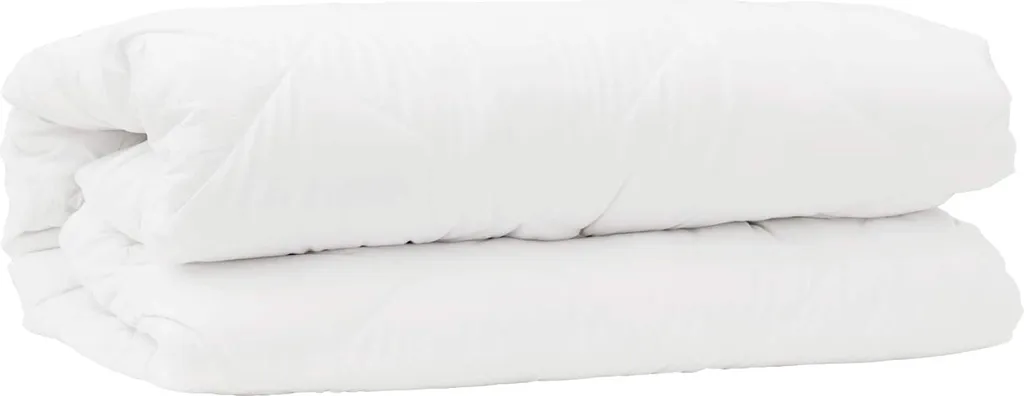vidaXL Set Piumone con Cuscini Bianco Microfibra | Offerta Letto - 4