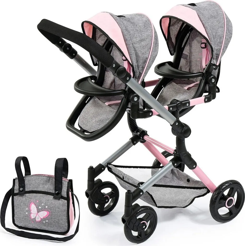 Poussette Twin Neo : Poussette Double Côte à Côte Maniable et Compacte - 4
