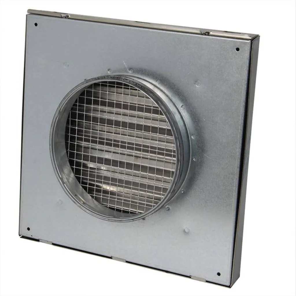 Bouche d'extraction extérieure DN 180 Zehnder pour façade de maison