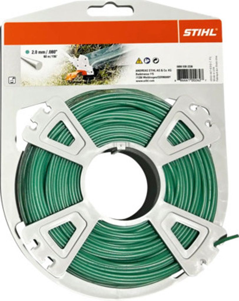 Stihl 00009302336, Rasentrimmer-Linie, Grün, 60 m, 1 Produktbild 
