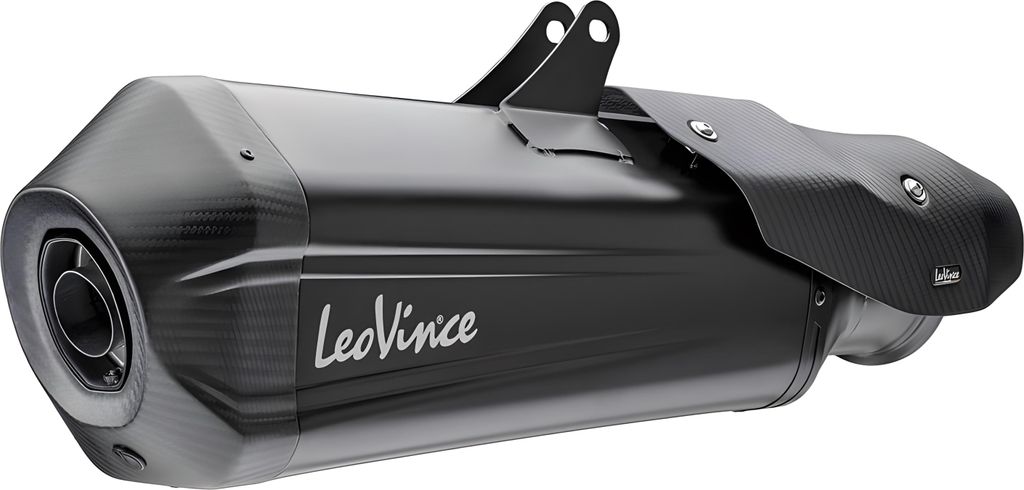 LEOVINCE Schalldämpfer "SBK LV-12 R Black Edition"Edelstahl,