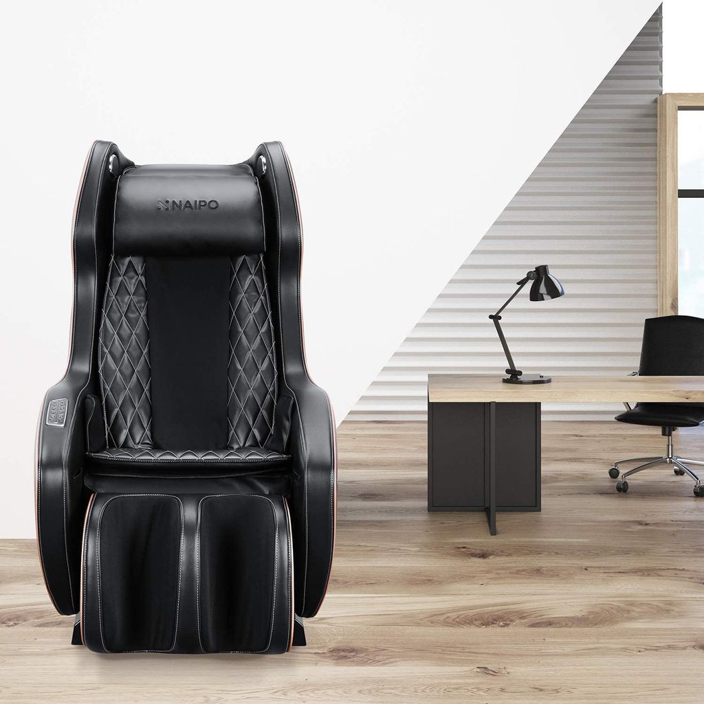NAIPO Shiatsu Massagesessel Massagestuhl mit Klopfen Kneten Produktbild 8