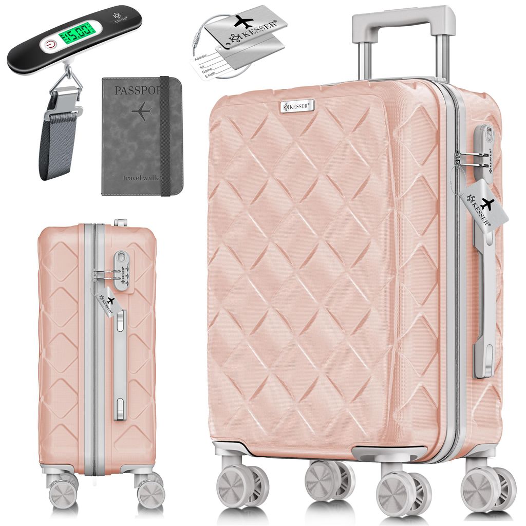 KESSER® Reisekoffer ABS Hartschalenkoffer 360° Rollen, Produktbild 