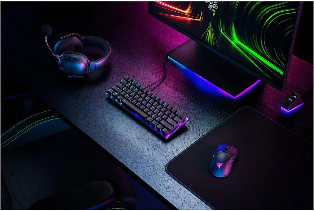 Razer Huntsman Mini Analog : Switchs Optiques et Format 60% Noir