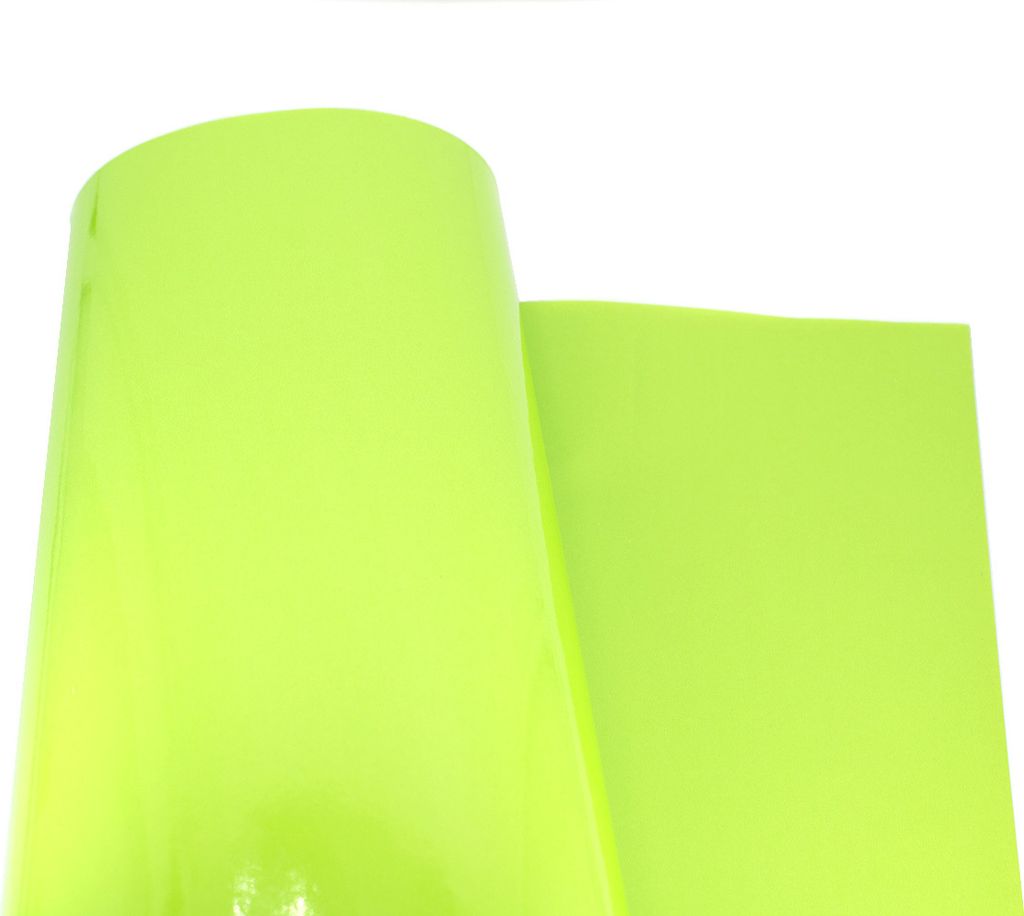 Geschenkpapier einfarbig 70cm x 2m Rolle Hellgrün glänzend Produktbild 1
