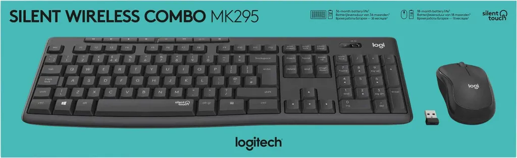 Logitech MK295 Silent ensemble clavier et souris sans fil graphite - 21