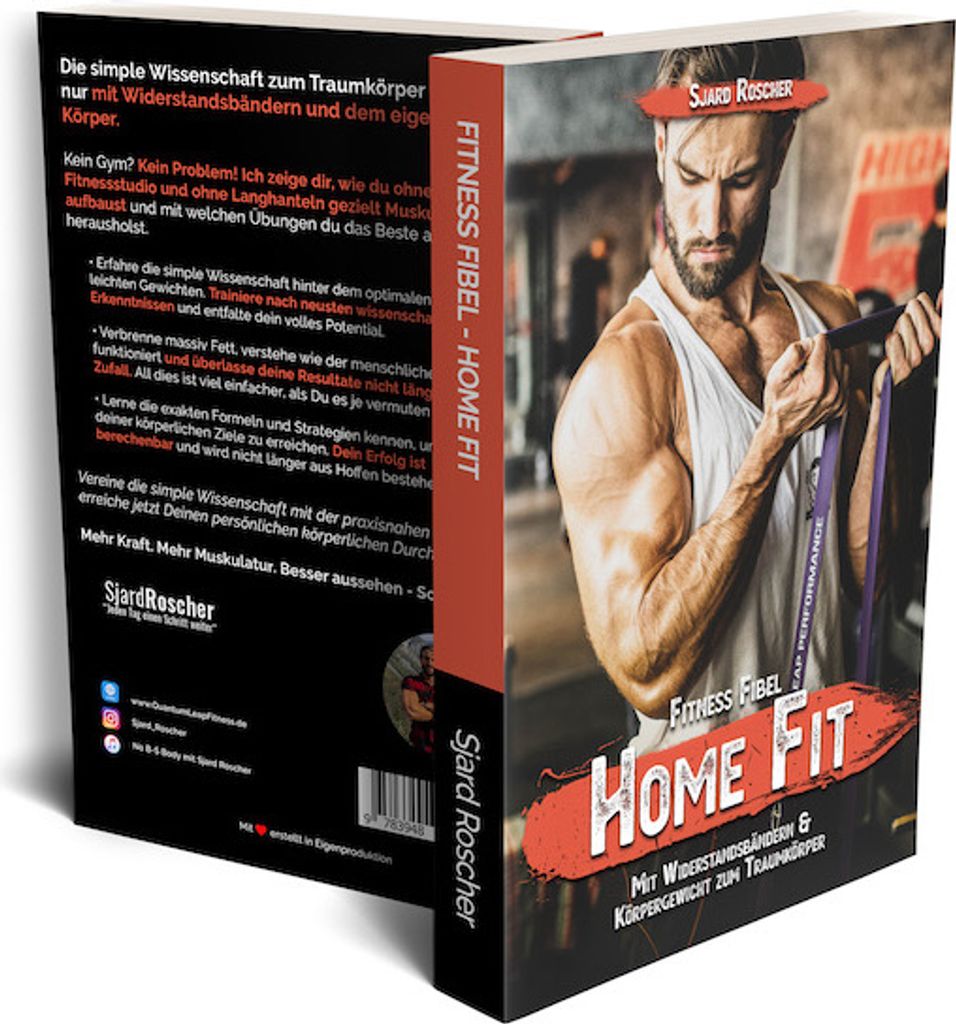 Fitness Fibel Home Fit | Sjard Roscher | NEU Produktbild 