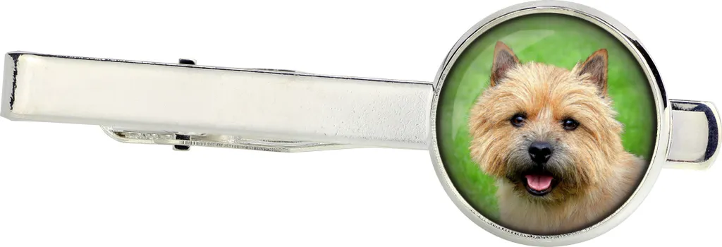 Ornamento Norwich Terrier per Abito da Sera: Idea Regalo Art-Dog