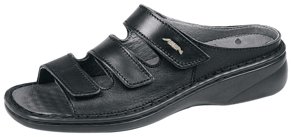 Abeba Reflexor Clog schwarz CE