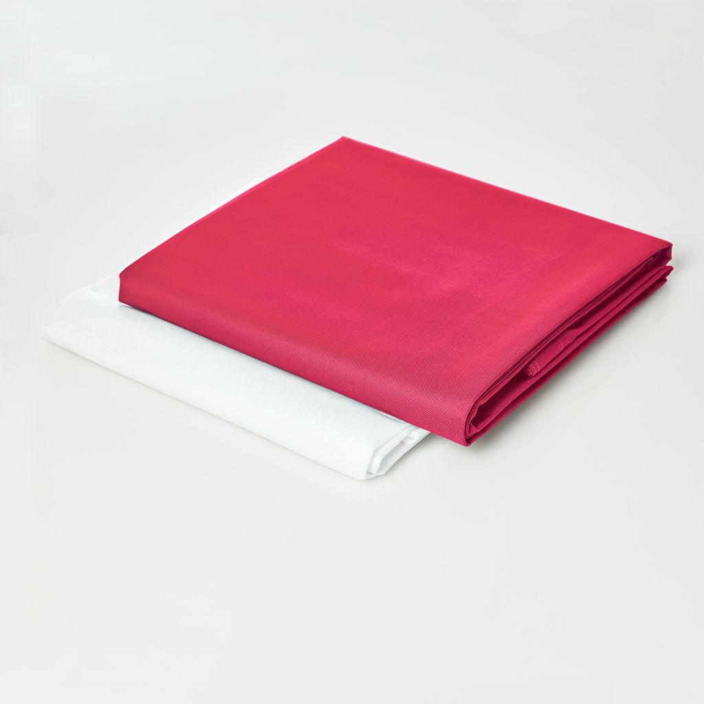 Lumaland Sitzsackhülle ohne Füllung - Luxury Riesensitzsack XXL Sitzsack Bezug Hülle - 140 x 180 cm - Pink