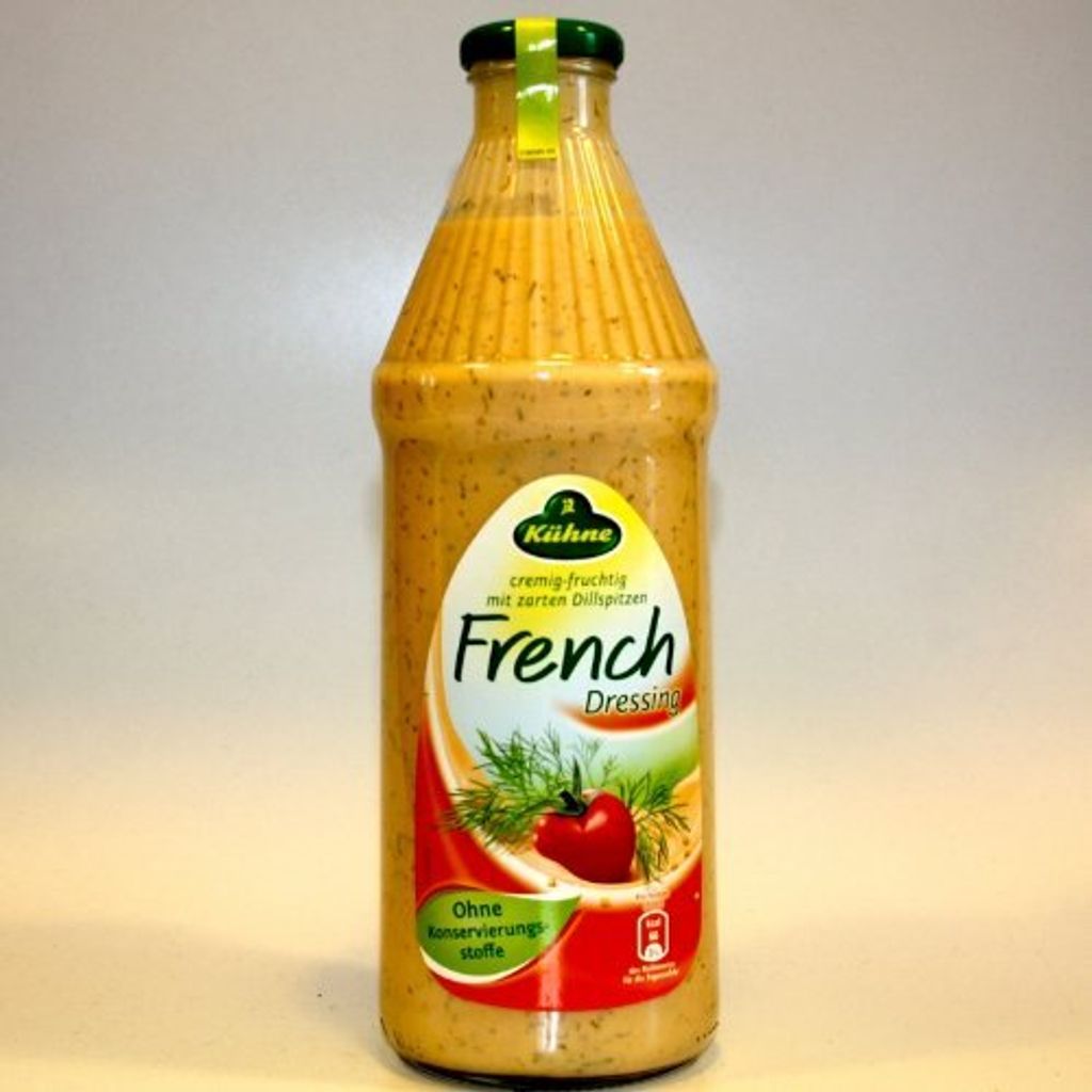 Kuehne French Salatdressing fein kraeftig servierfertig Produktbild 