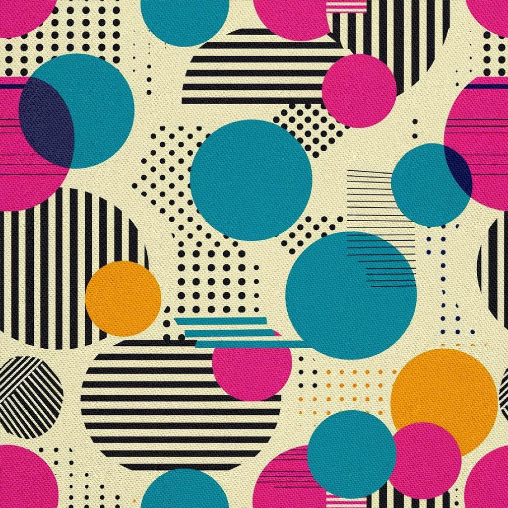 OUTDOOR DEKOSTOFFE OXFORD - Motiv Geometrisch I DX3512