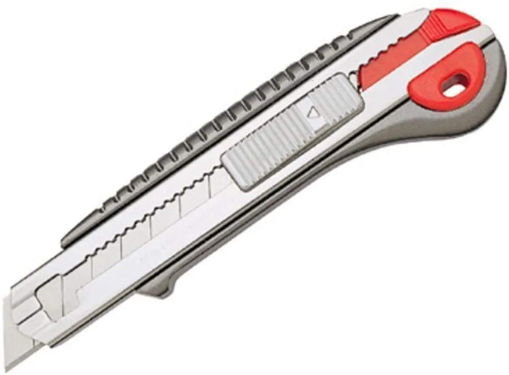 Couteau de sécurité NT L-2000RP en métal pour découpes intensives 18 mm - 13