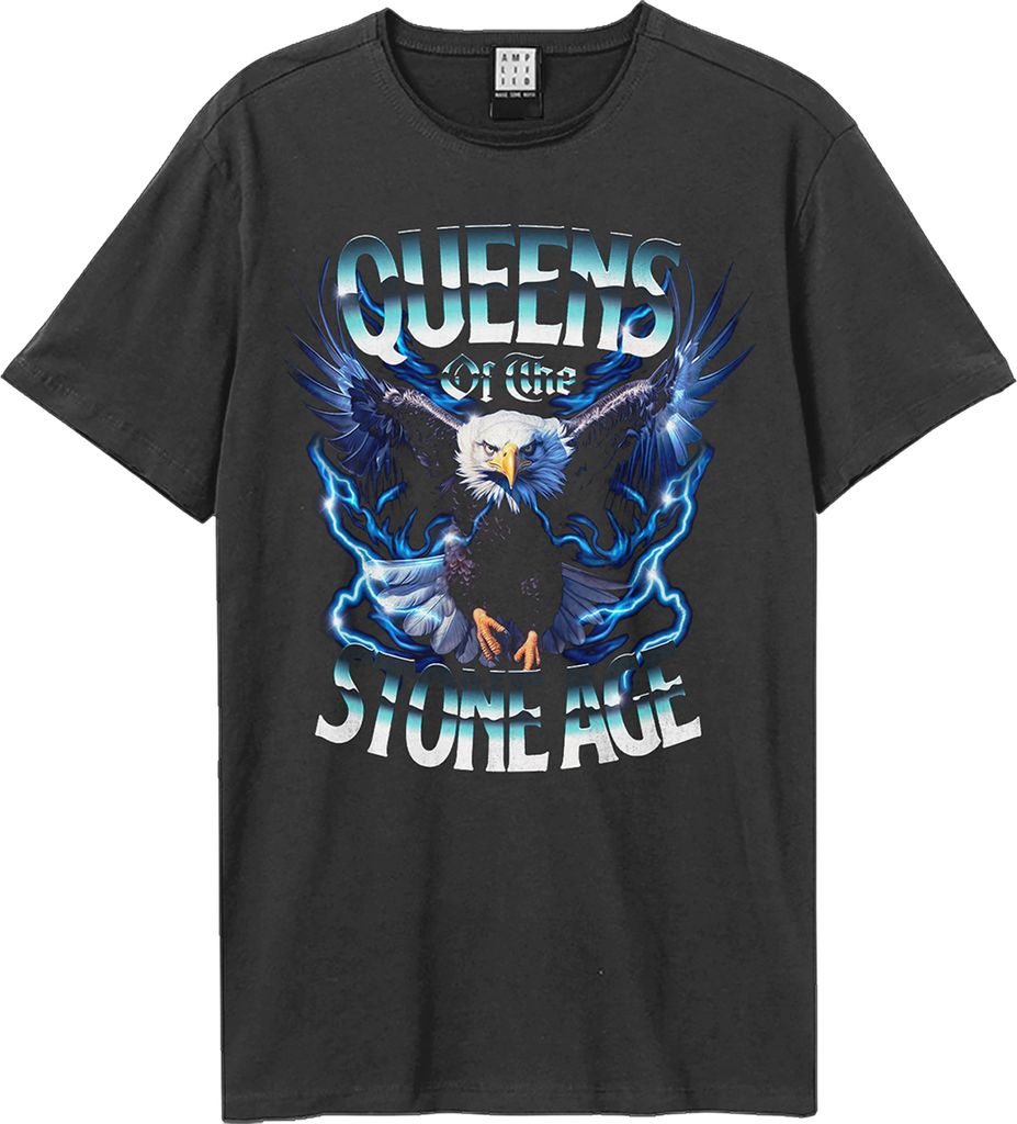 Amplified - "Eagle" T-Shirt für Herren/Damen Uni GD2297 (XS) (Holzkohle)